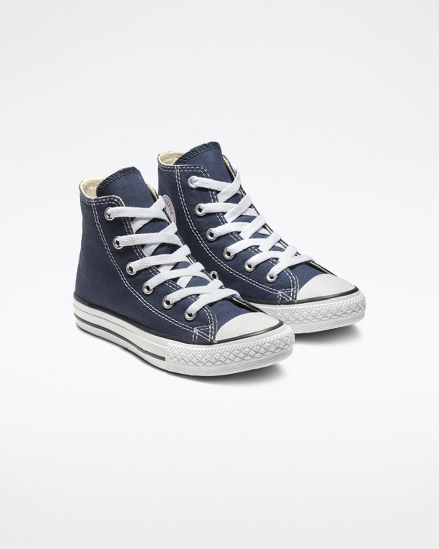 Tenisi Inalti Baieti Converse Chuck Taylor All Star Clasici Bleumarin | RO YZ0CR190